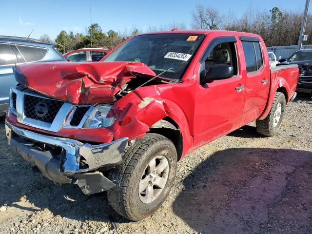 1N6AD0ER6BC424118 - 2011 NISSAN FRONTIER S RED photo 1
