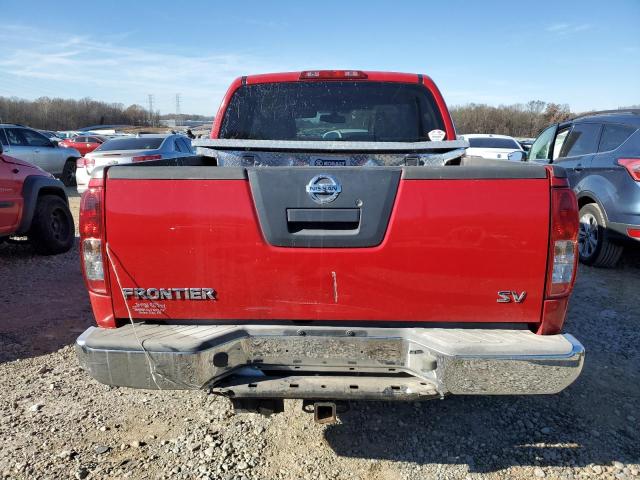 1N6AD0ER6BC424118 - 2011 NISSAN FRONTIER S RED photo 6