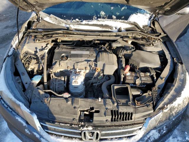 1HGCR2F74DA217605 - 2013 HONDA ACCORD EX GRAY photo 11