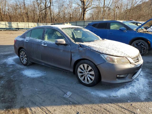 1HGCR2F74DA217605 - 2013 HONDA ACCORD EX GRAY photo 4