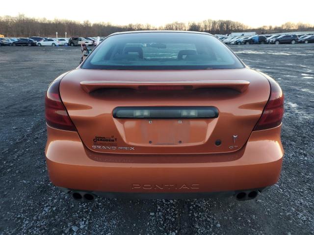 2G2WS542X41240412 - 2004 PONTIAC GRAND PRIX GT2 ORANGE photo 6