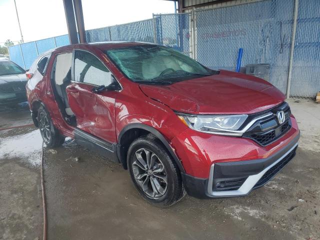 7FARW2H89NE046077 - 2022 HONDA CR-V EXL RED photo 4