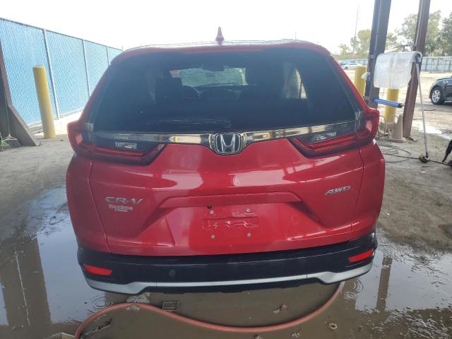 7FARW2H89NE046077 - 2022 HONDA CR-V EXL RED photo 6