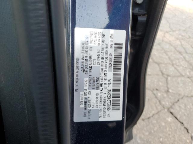 JM3KFBCL2H0202480 - 2017 MAZDA CX-5 TOURING BLUE photo 13