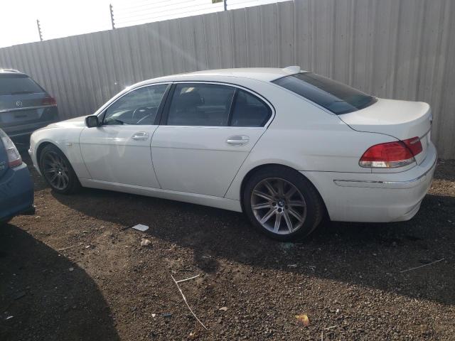 WBAHN83516DT30948 - 2006 BMW 750 LI WHITE photo 2