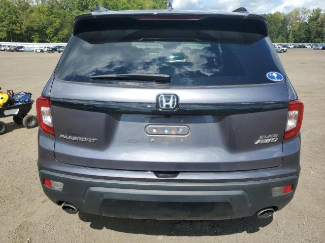 5FNYF8H04MB024734 - 2021 HONDA PASSPORT ELITE ნაცრისფერი ფოტო 6