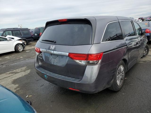 5FNRL5H27HB017389 - 2017 HONDA ODYSSEY LX GRAY photo 3