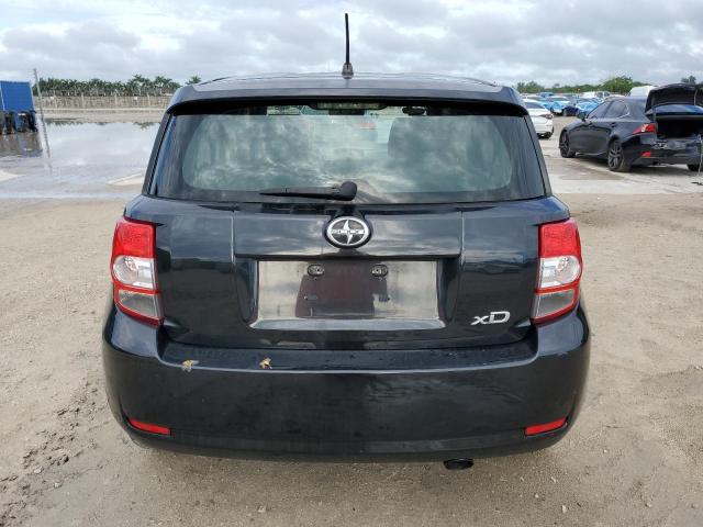 JTKKUPB46D1030196 - 2013 TOYOTA SCION XD BLACK photo 6