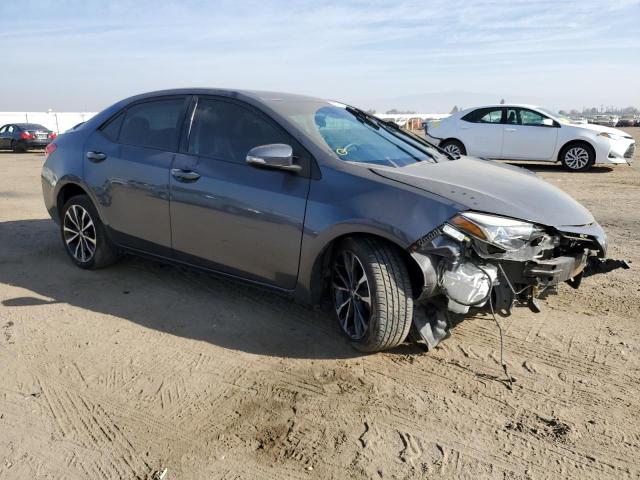 5YFBURHE4HP584552 - 2017 TOYOTA COROLLA L CHARCOAL photo 4