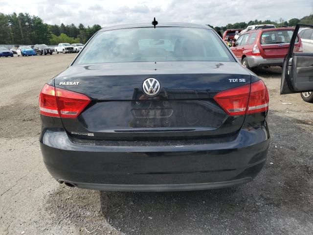 1VWBN7A34EC098058 - 2014 VOLKSWAGEN PASSAT SE BLACK photo 6