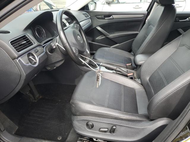 1VWBN7A34EC098058 - 2014 VOLKSWAGEN PASSAT SE BLACK photo 7