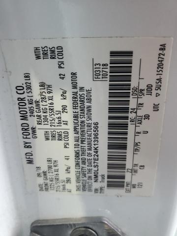 NM0LS7E24K1396566 - 2019 FORD TRANSIT CO XL PINK photo 14