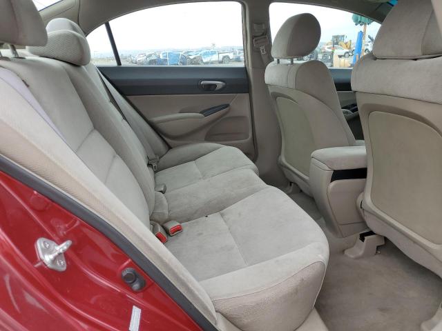 2HGFA1F52BH544158 - 2011 HONDA CIVIC LX 勃艮第红 照片 10