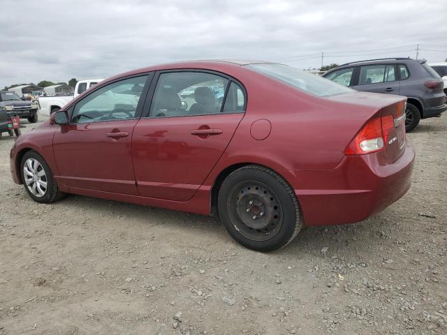 2HGFA1F52BH544158 - 2011 HONDA CIVIC LX 勃艮第红 照片 2