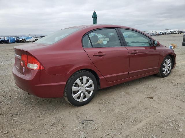 2HGFA1F52BH544158 - 2011 HONDA CIVIC LX 勃艮第红 照片 3