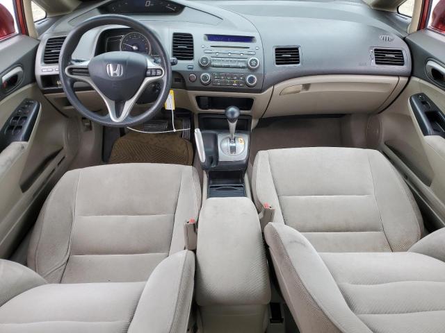 2HGFA1F52BH544158 - 2011 HONDA CIVIC LX 勃艮第红 照片 8