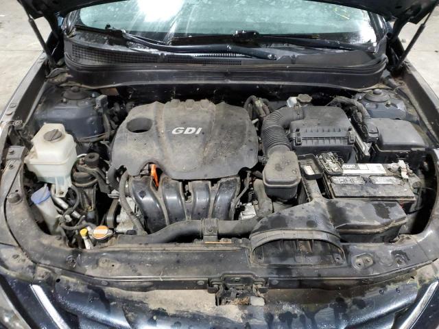 5NPEB4AC7BH011535 - 2011 HYUNDAI SONATA GLS BLUE photo 11