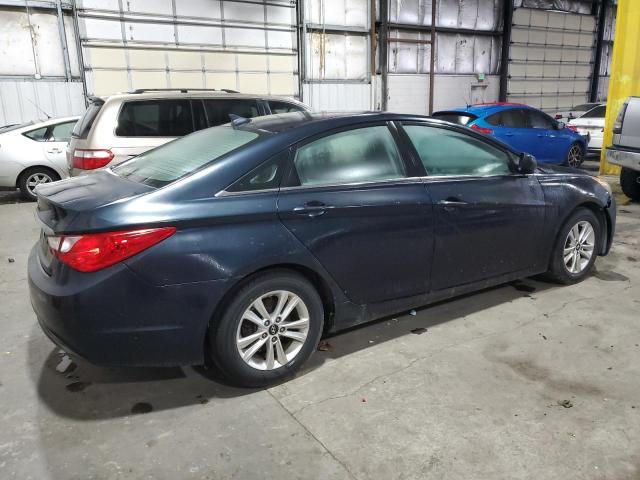 5NPEB4AC7BH011535 - 2011 HYUNDAI SONATA GLS BLUE photo 3