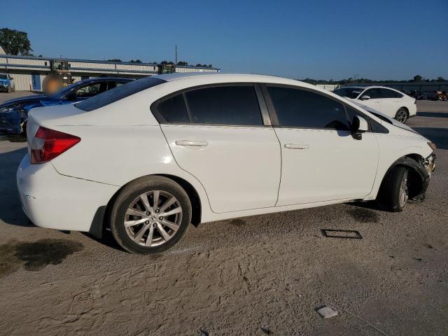 19XFB2F83CE001748 - 2012 HONDA CIVIC EX თეთრი ფოტო 3