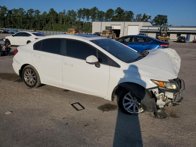 19XFB2F83CE001748 - 2012 HONDA CIVIC EX თეთრი ფოტო 4