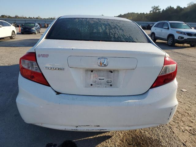 19XFB2F83CE001748 - 2012 HONDA CIVIC EX თეთრი ფოტო 6