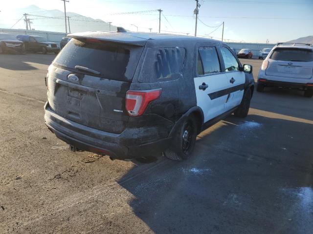 1FM5K8AR5GGB19462 - 2016 FORD EXPLORER POLICE INTERCEPTOR Weiß Foto 3