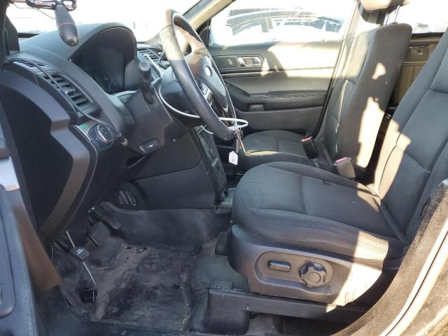 1FM5K8AR5GGB19462 - 2016 FORD EXPLORER POLICE INTERCEPTOR Weiß Foto 7