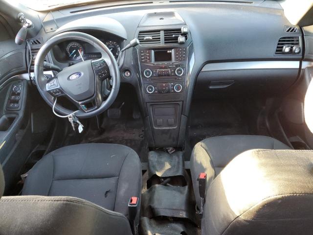 1FM5K8AR5GGB19462 - 2016 FORD EXPLORER POLICE INTERCEPTOR Weiß Foto 8