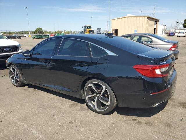 1HGCV2F38KA010284 - 2019 HONDA ACCORD SPORT Чорний фото 2