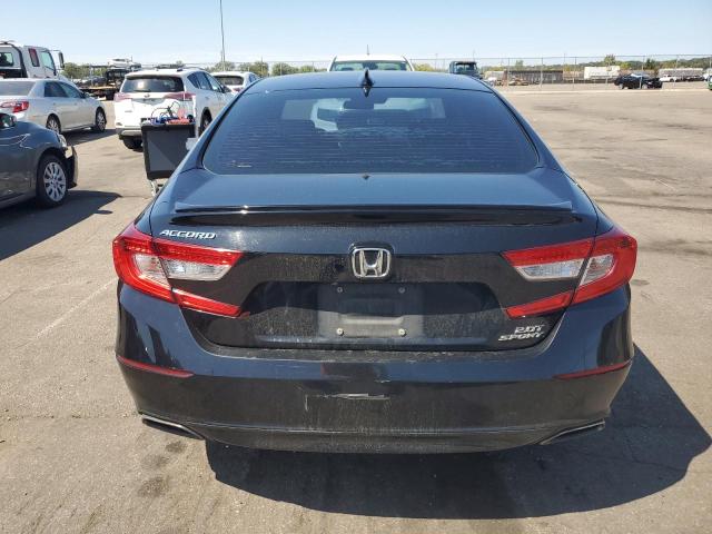 1HGCV2F38KA010284 - 2019 HONDA ACCORD SPORT Чорний фото 6