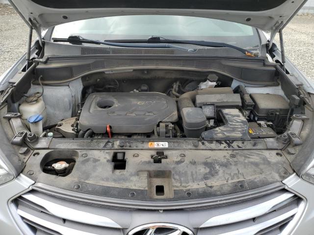 5XYZTDLB4JG548744 - 2018 HYUNDAI SANTA FE SPORT SILVER photo 12