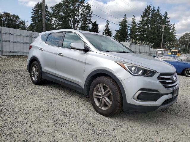 5XYZTDLB4JG548744 - 2018 HYUNDAI SANTA FE SPORT SILVER photo 4