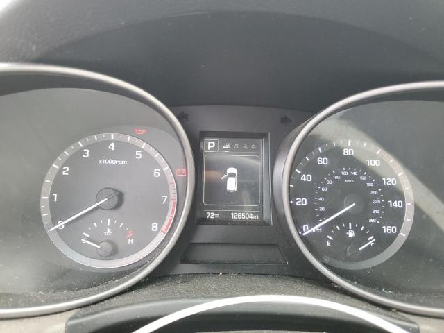 5XYZTDLB4JG548744 - 2018 HYUNDAI SANTA FE SPORT SILVER photo 9