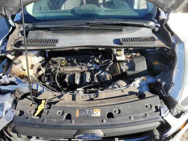 1FMCU0F75HUB65225 - 2017 FORD ESCAPE S SILVER photo 11