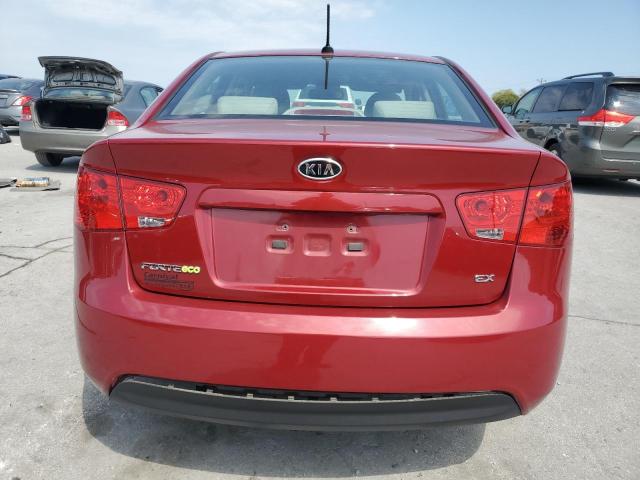KNAFU4A25C5482233 - 2012 KIA FORTE EX წითელი ფოტო 6