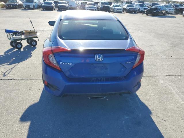 2HGFC2F83LH594319 - 2020 HONDA CIVIC SPORT BLUE photo 6