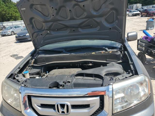 5FNYF3H6XBB031109 - 2011 HONDA PILOT EXL ნაცრისფერი ფოტო 12