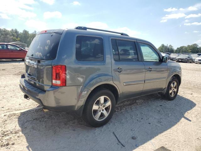 5FNYF3H6XBB031109 - 2011 HONDA PILOT EXL ნაცრისფერი ფოტო 3