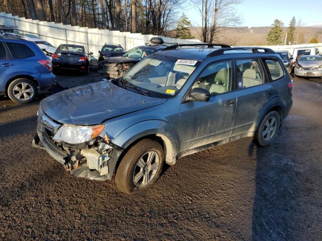 JF2SH6BC2AH910975 - 2010 SUBARU FORESTER XS Azul foto 1