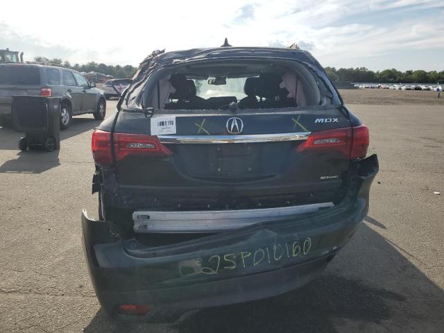 5FRYD4H48FB006417 - 2015 ACURA MDX TECHNOLOGY Negro foto 6