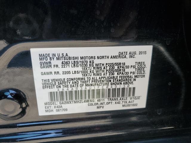 4A4AR3AU1FE049130 - 2015 MITSUBISHI OUTLANDER SPORT ES 黑色 照片 13