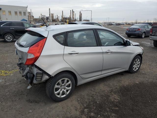 KMHCT5AE3EU157318 - 2014 HYUNDAI ACCENT GLS GRAY photo 3