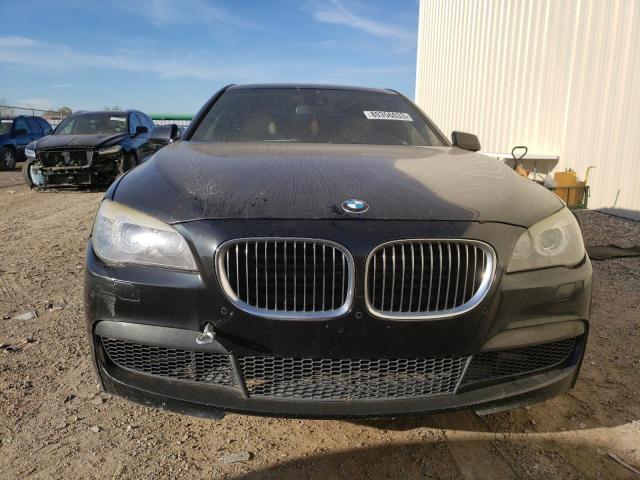 WBAKB8C54CDX20761 - 2012 BMW 750 LI BLACK photo 5