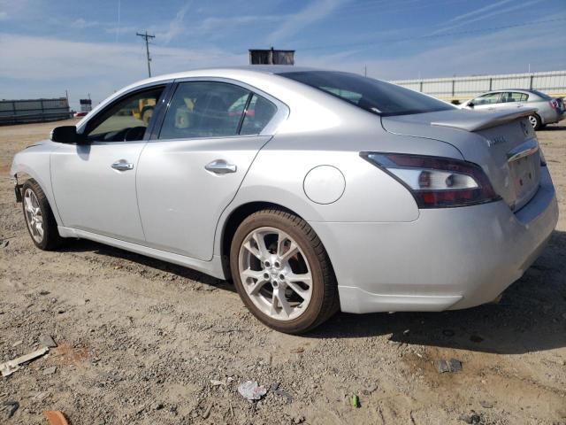 1N4AA5AP6DC804145 - 2013 NISSAN MAXIMA S 银色 照片 2