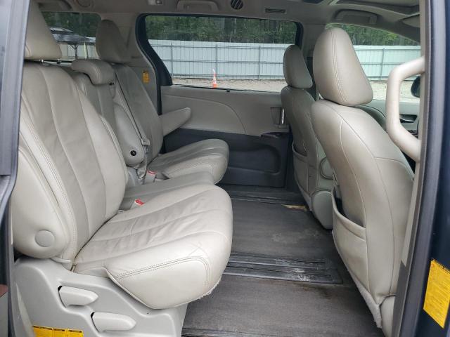 5TDYK3DC9ES525033 - 2014 TOYOTA SIENNA XLE 蓝色 照片 11
