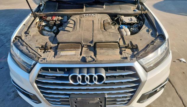 WA1VAAF74HD025270 - 2017 AUDI Q7 PREMIUM PRESTIGE WHITE photo 12