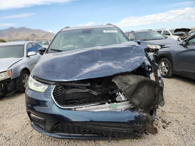 2C4RC1BG8MR601196 - 2021 CHRYSLER PACIFICA TOURING L BLUE photo 5