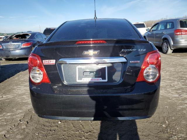 1G1JE5SB5E4240283 - 2014 CHEVROLET SONIC LTZ BLACK photo 6