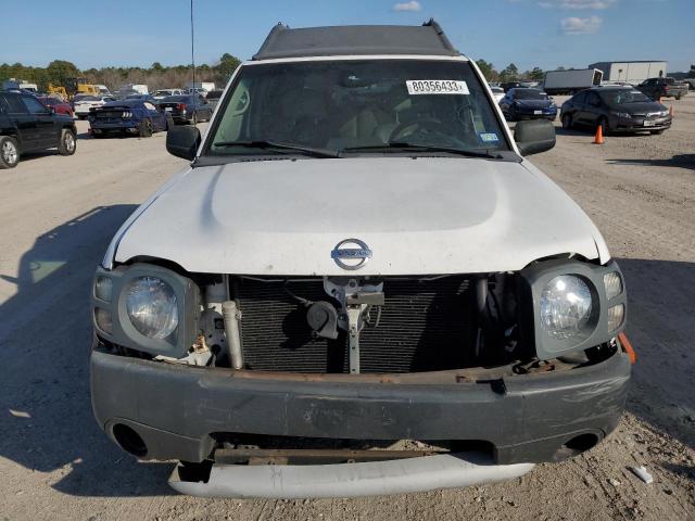 5N1ED28T14C602104 - 2004 NISSAN XTERRA XE WHITE photo 5