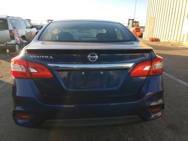 3N1AB7AP1JY226755 - 2018 NISSAN SENTRA S BLUE photo 6